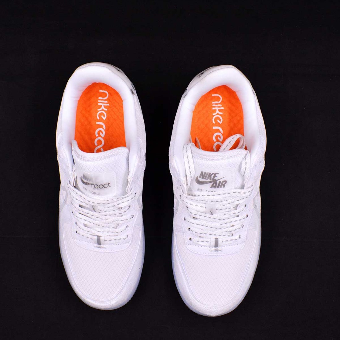 nike air force 1 react grey light bone